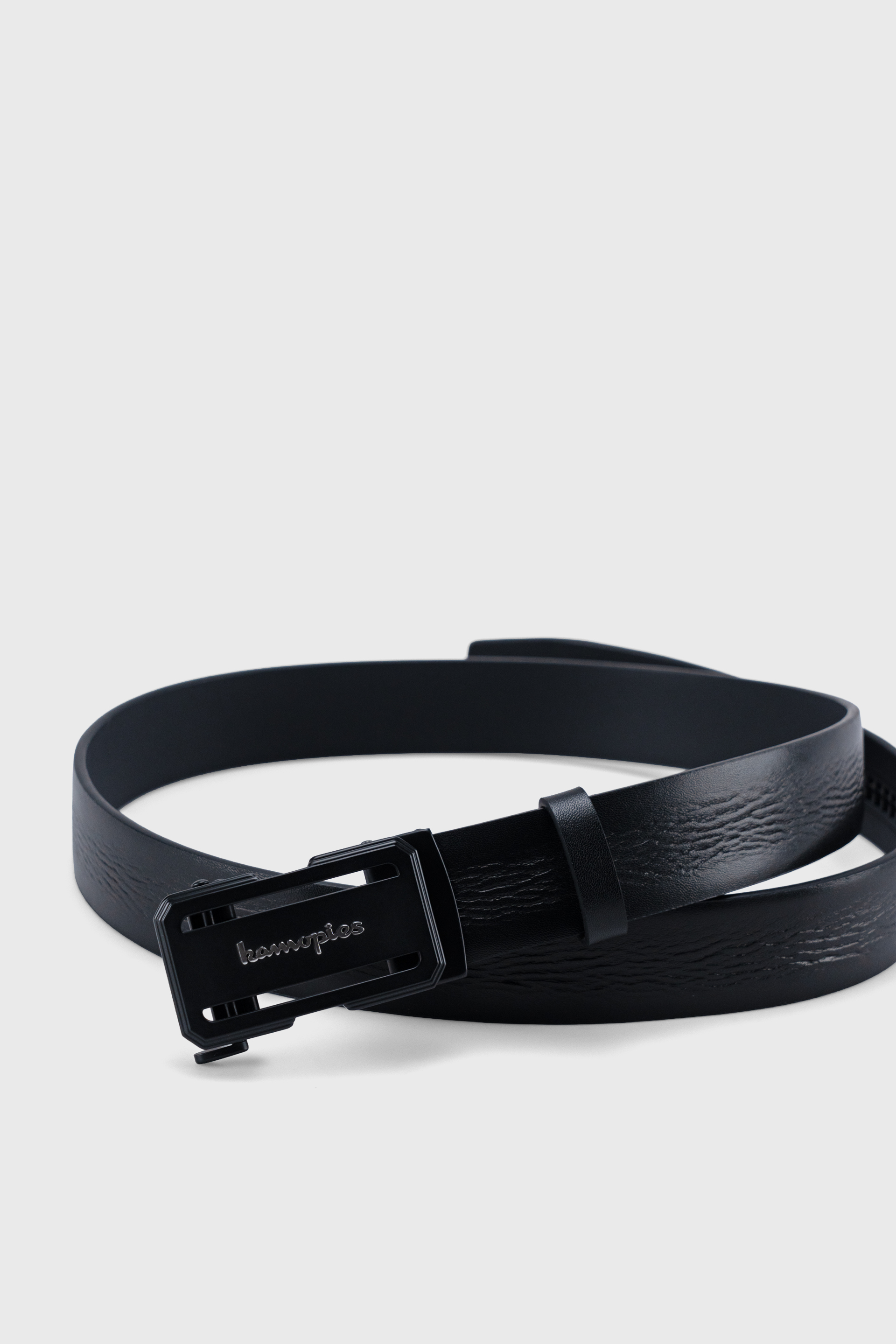  RATCHET BUCKLE LEATHER BELT