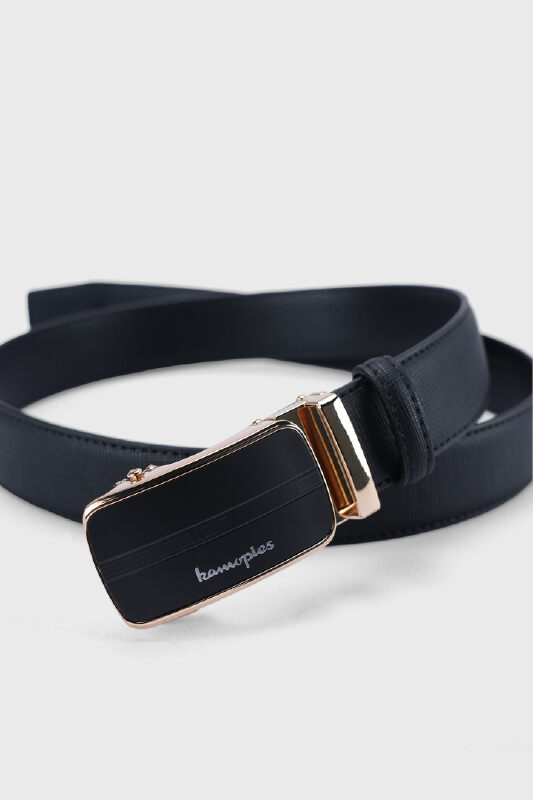 RATCHET BUCKLE LEATHER BELT