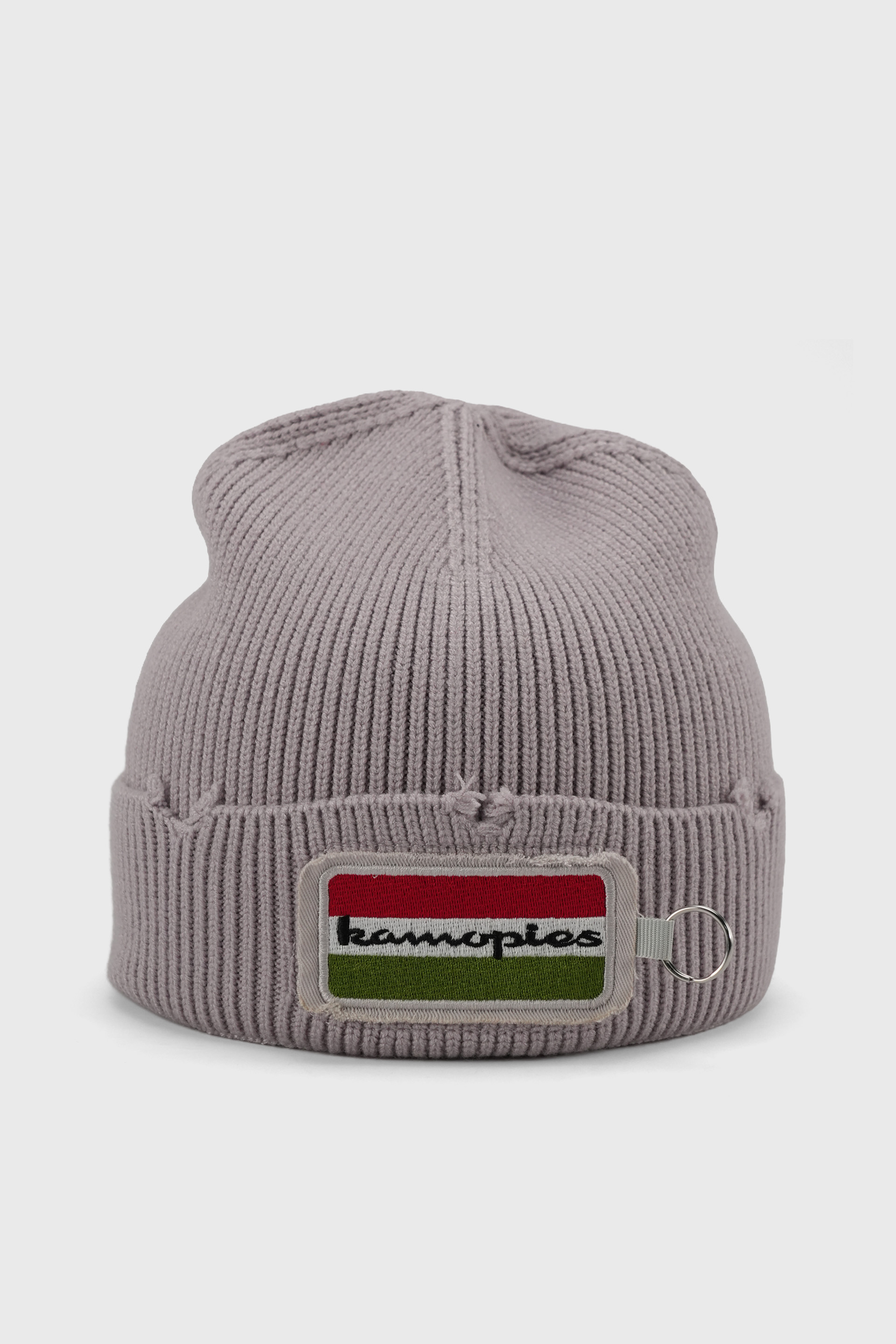 RIBBED KNIT BEANIE