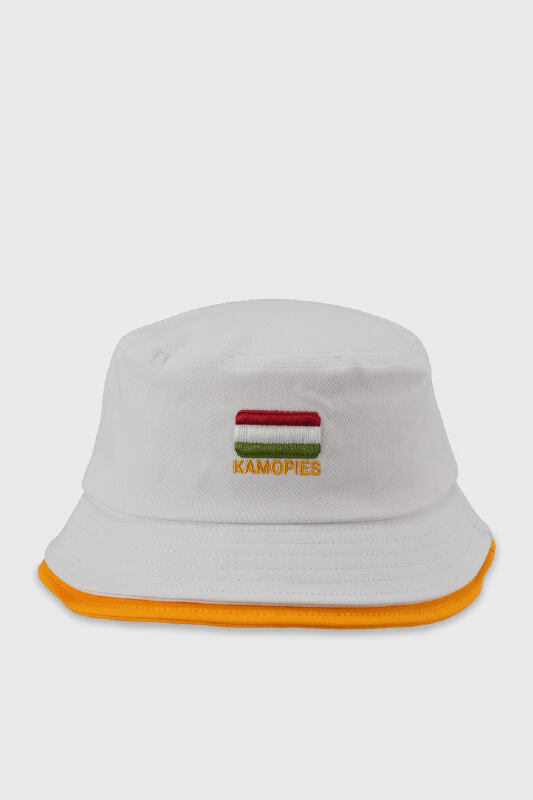 DOUBLE-BRIM  BUCKET HAT